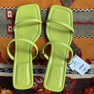 Short strappy heals from Zara